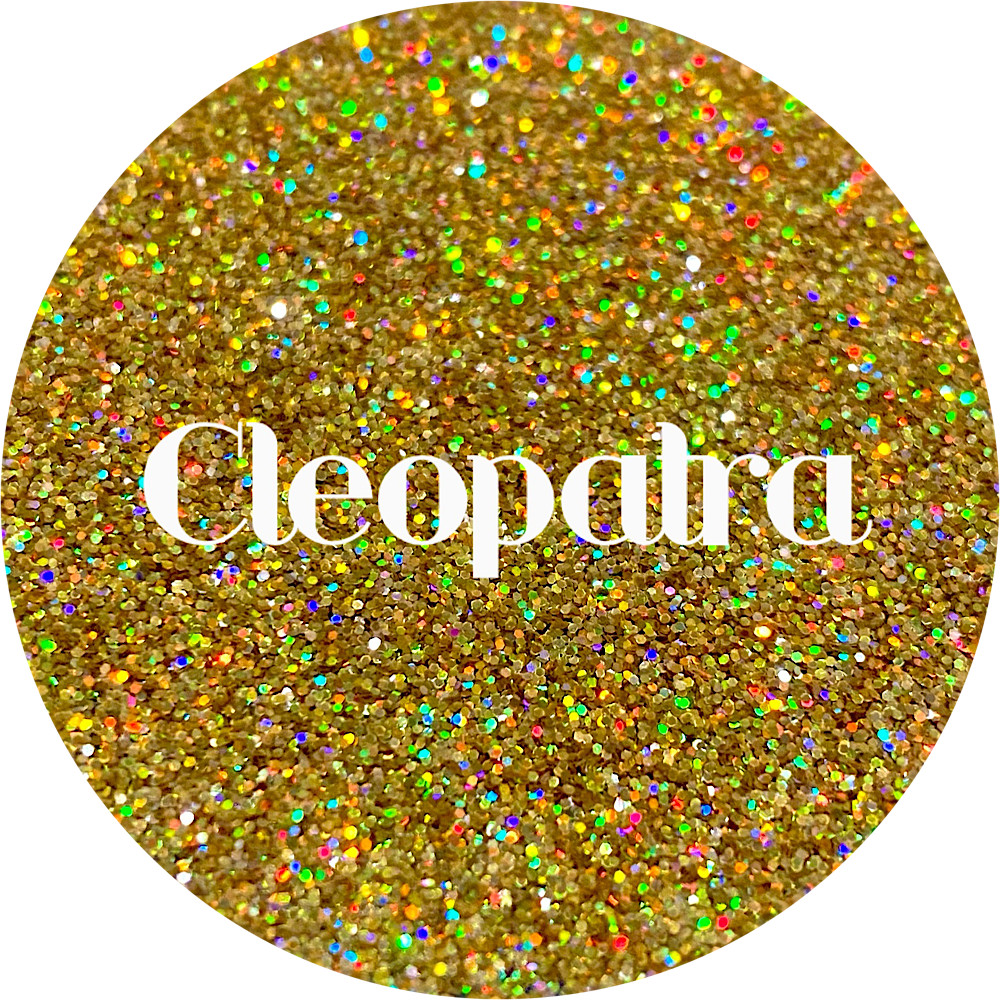 Premium Polyester Glitter - Gold Holographic