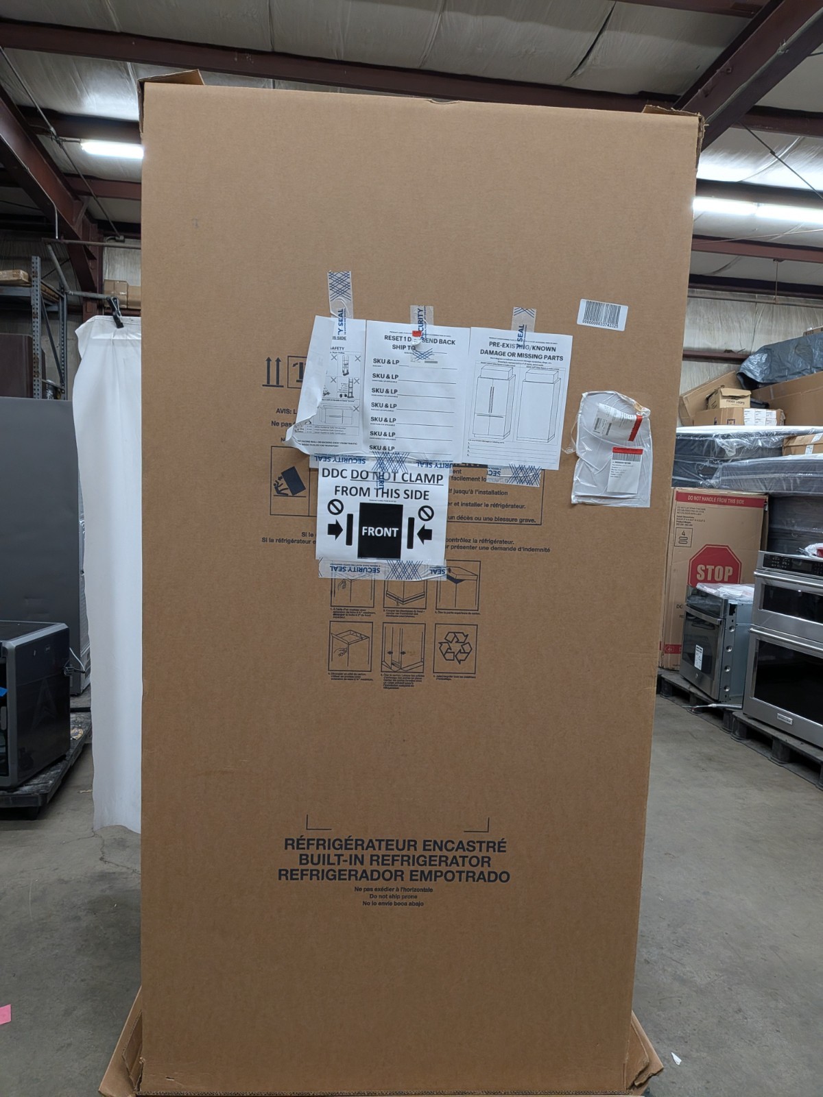 KitchenAid KBFN502ESS 42 Inch French Door Refrigerator Stainless Steel