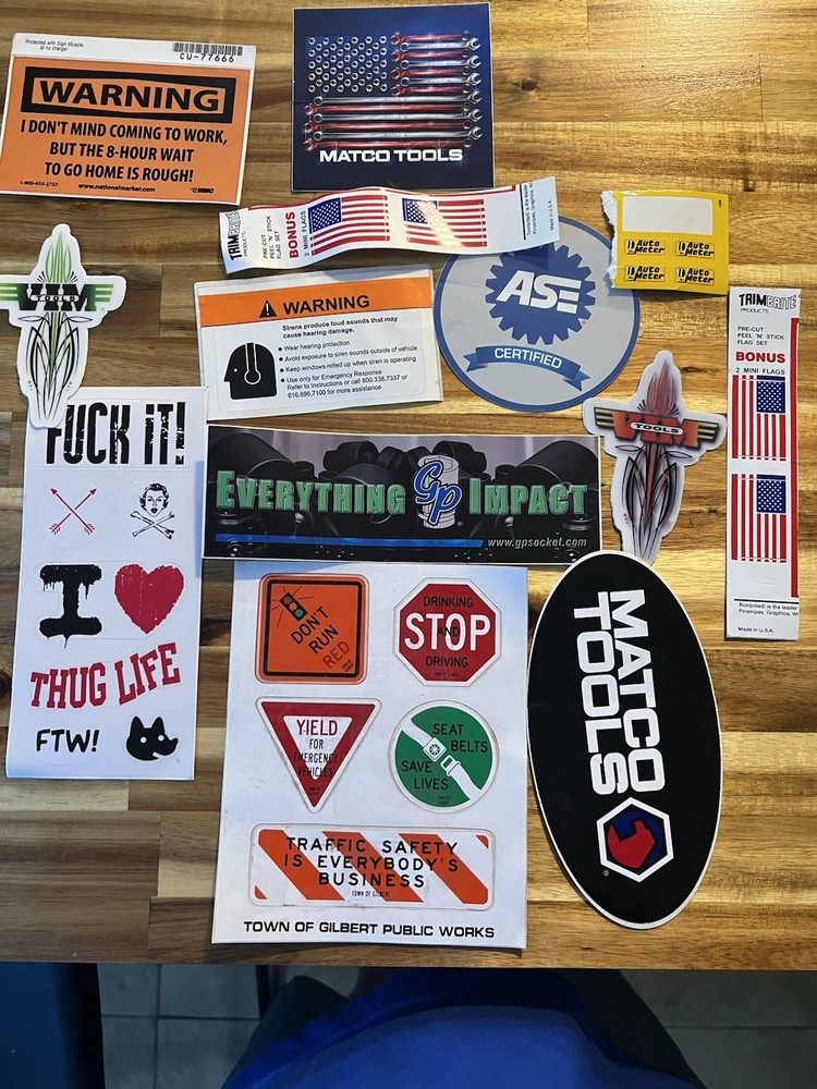 Random Toolbox Stickers