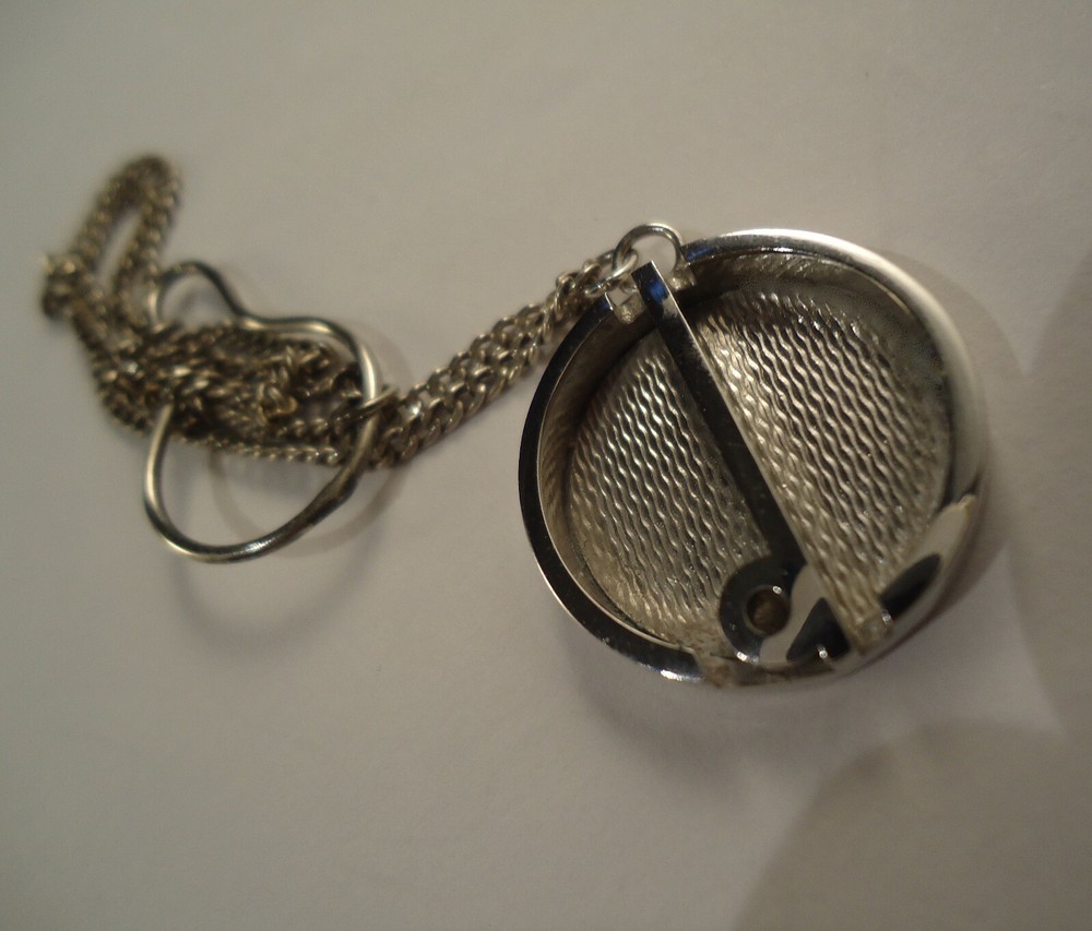 Dunhill Silver Tie Tack - Vintage - Solid .925 Silver - Original Case