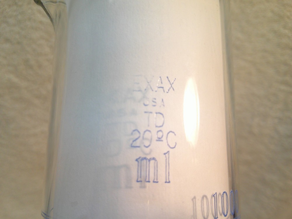 Exax 1000mL Graduated Cylinder