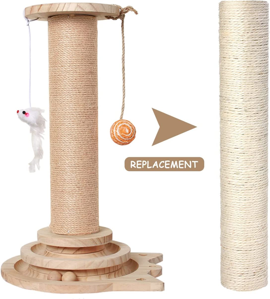 Cat Scratching Post Replacement,Cat Tree Scratcher Post Refill Pole Parts