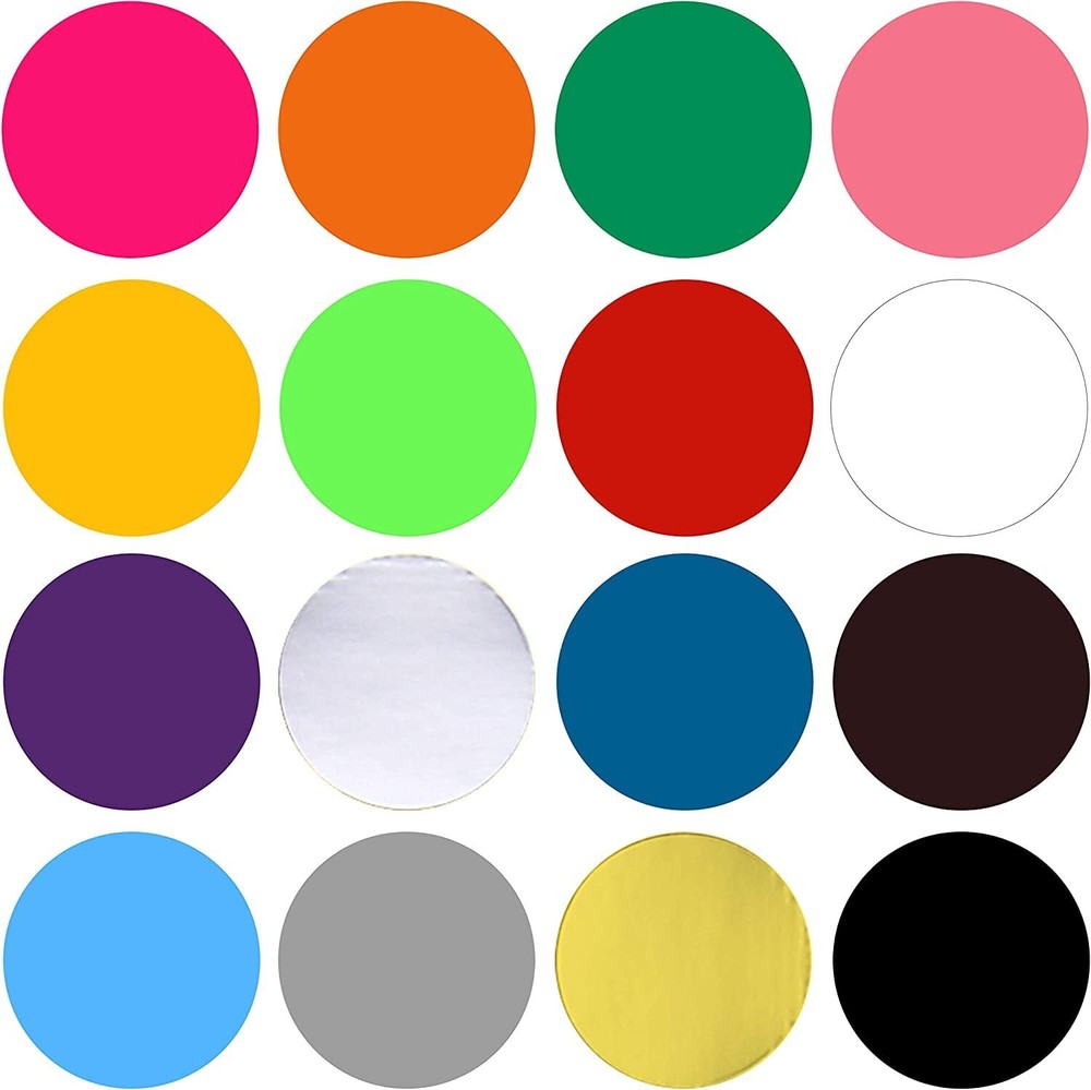 6528 PCS Small Dot Stickers round Color Coding Labels Circle Dot Stickers Label