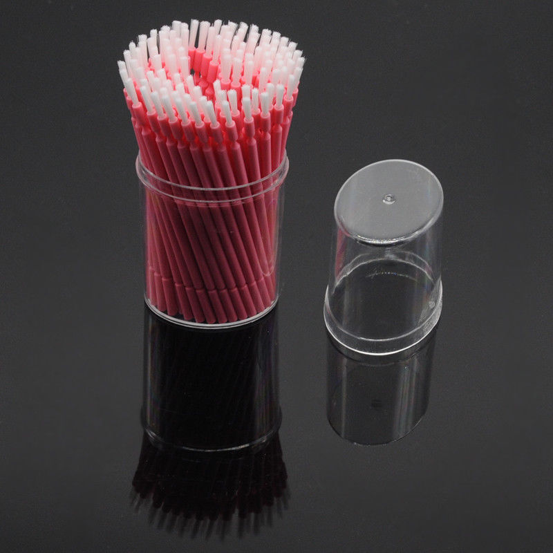 Dental Disposable Microbrush Applicator Micro Tip Brush Long Handle Gingival