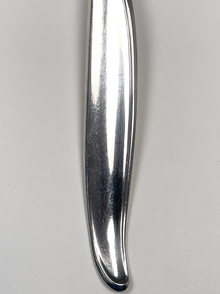 WM ROGERS IS Sweep 1958 Silver Plated 9" Cold Meat SERVING FORK Flatware EUC