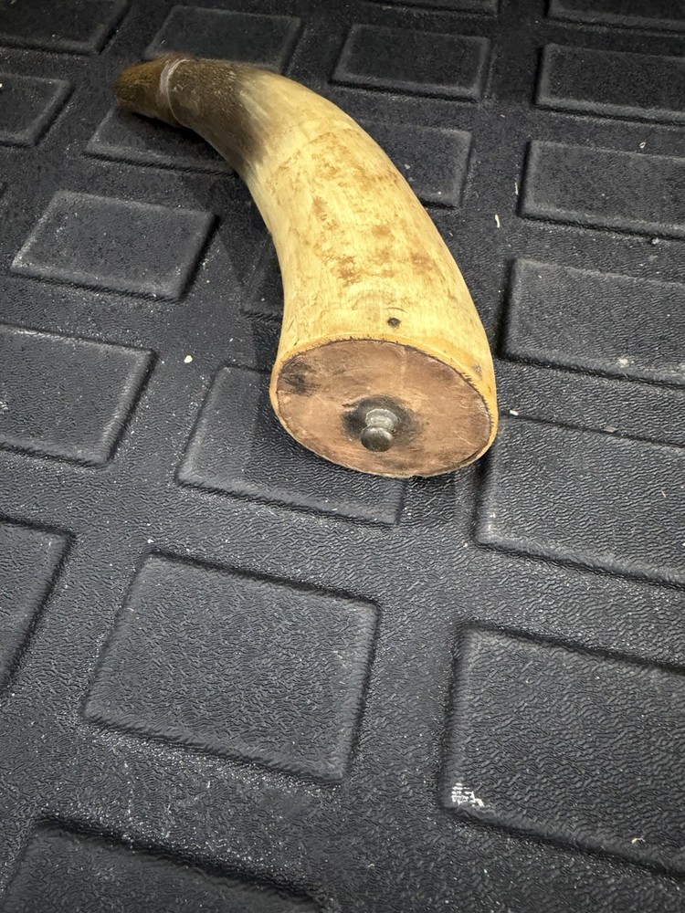 Vintage Powder Horn for Muzzleloader