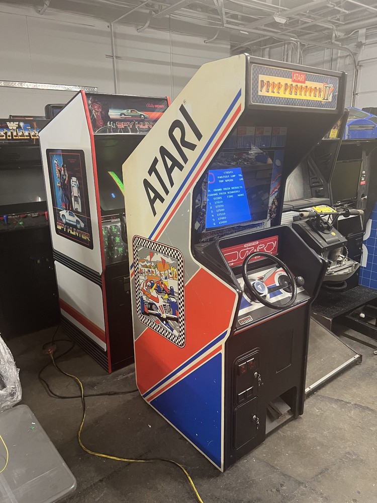 POLE POSITION II ARCADE MACHINE by ATARI 1982 (EXCELLENT CONDITION)