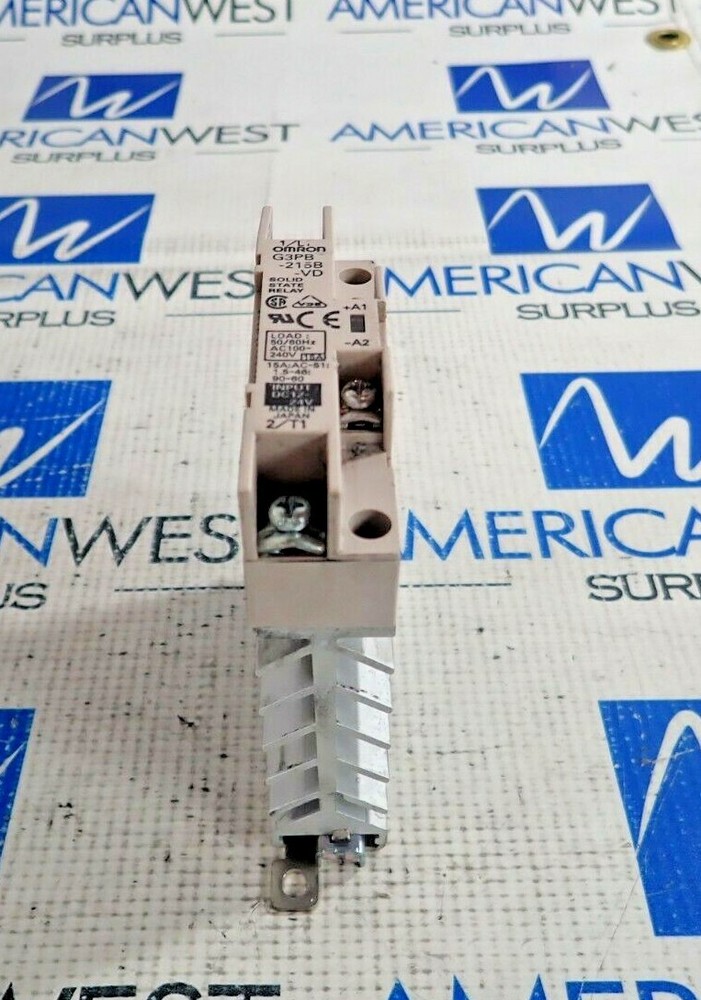 OMRON G3PB-215B-VD SOLID STATE RELAY INPUT 12- 24V