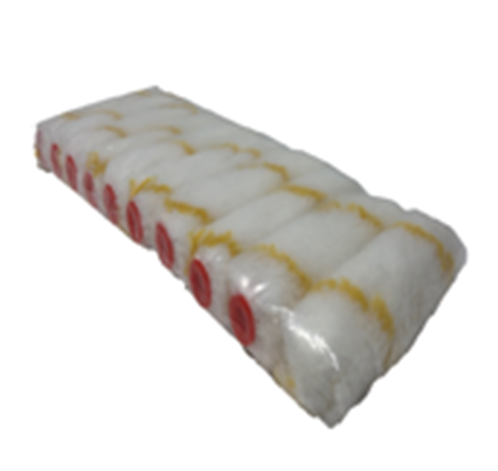 Pro Grade 4" Mini Paint Rollers Cover Set Wall Painting Roller Naps