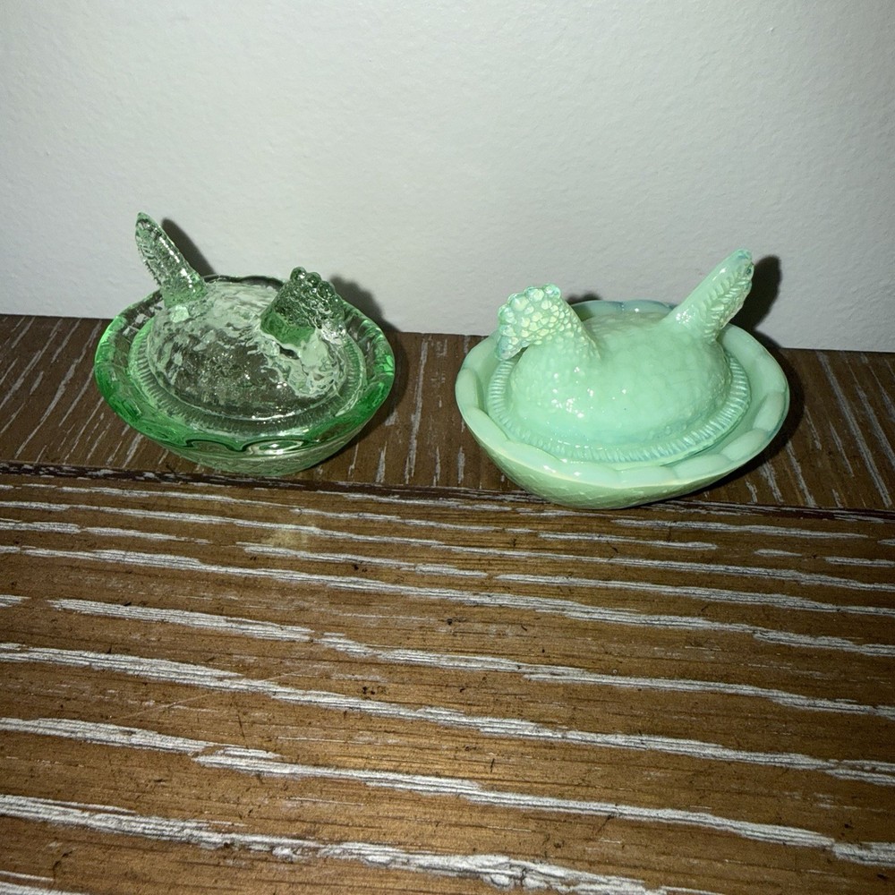 Hen On A Nest Green Bundle Minis