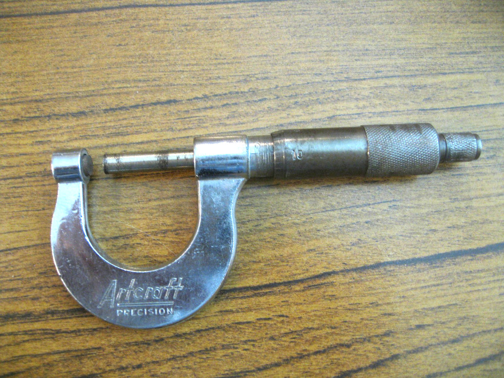 Artcraft Precision Micrometer 0-1"