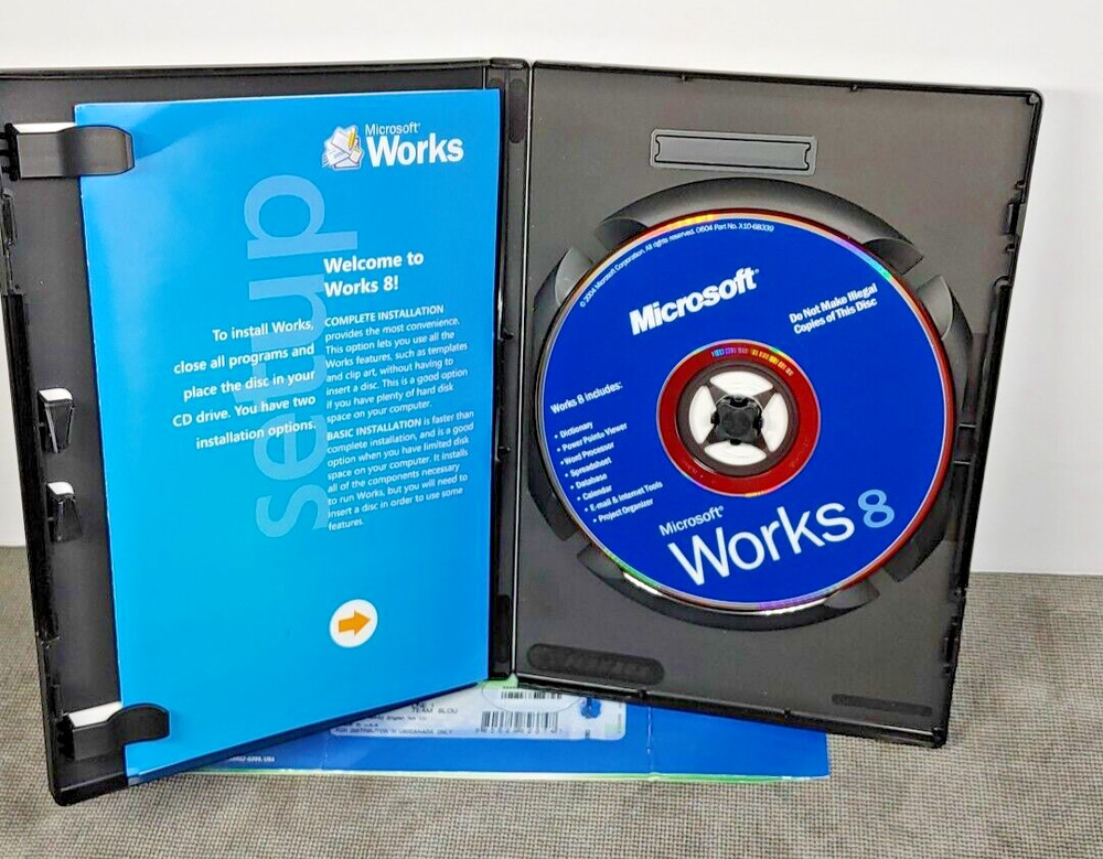 Microsoft Works 8 (2004)