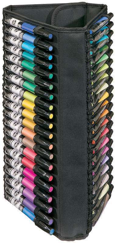 PRESTIGE VERTICAL MARKER CASE - EMPTY HOLDS 60 #MCV60