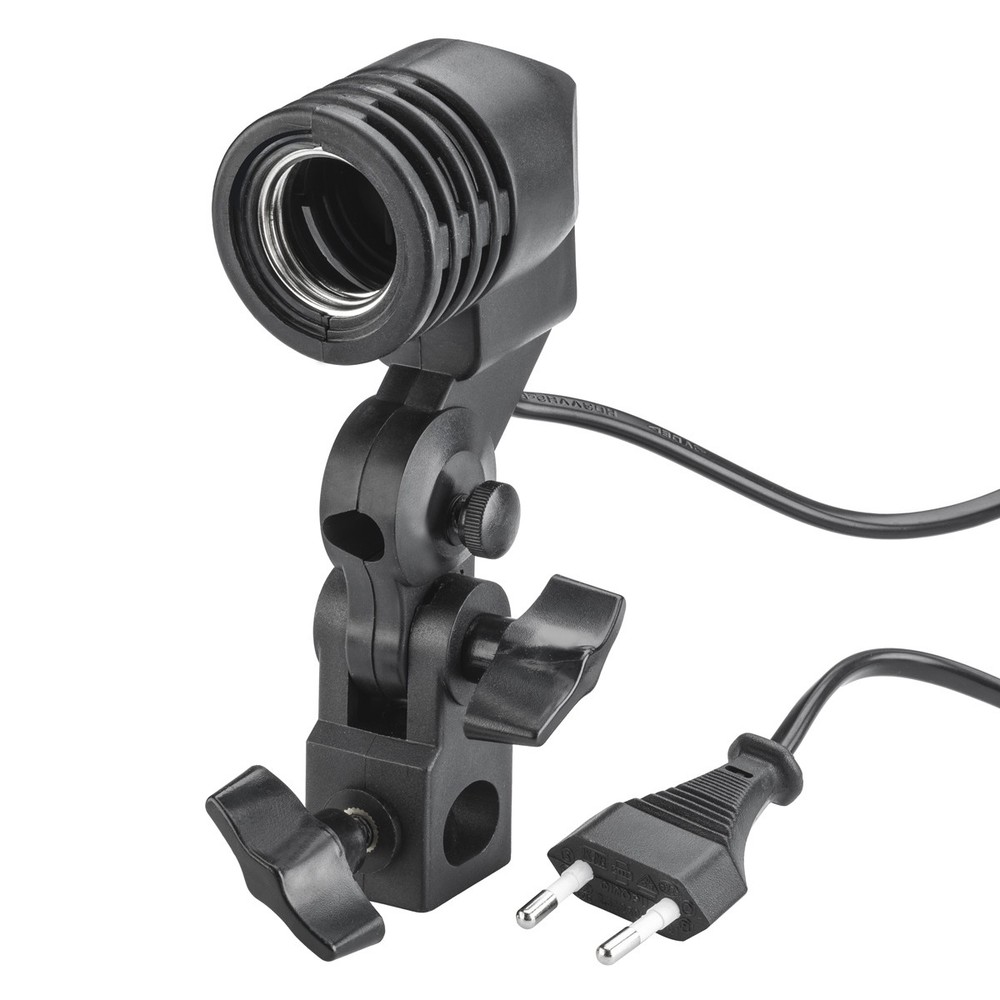 Flashpoint Socket Light Fixture for Light Stands with Umbrella Mount (EU Version