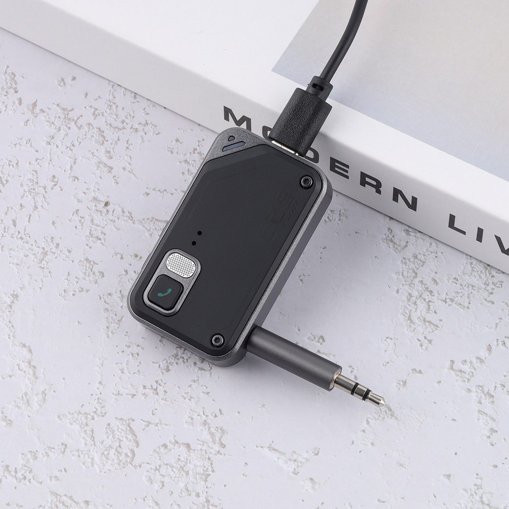 2 in 1 Wireless Bluetooth 5.3 Transmitter Receiver Adapter Audio 3.5mm Jack Aux-