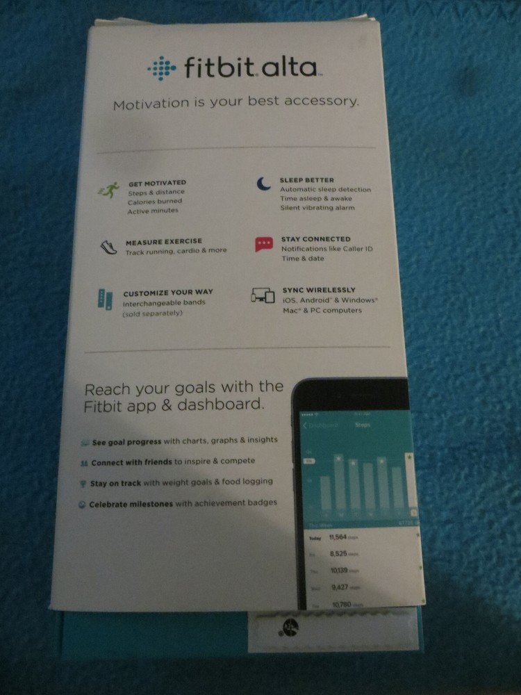 Fitbit Alta Size Small Purple