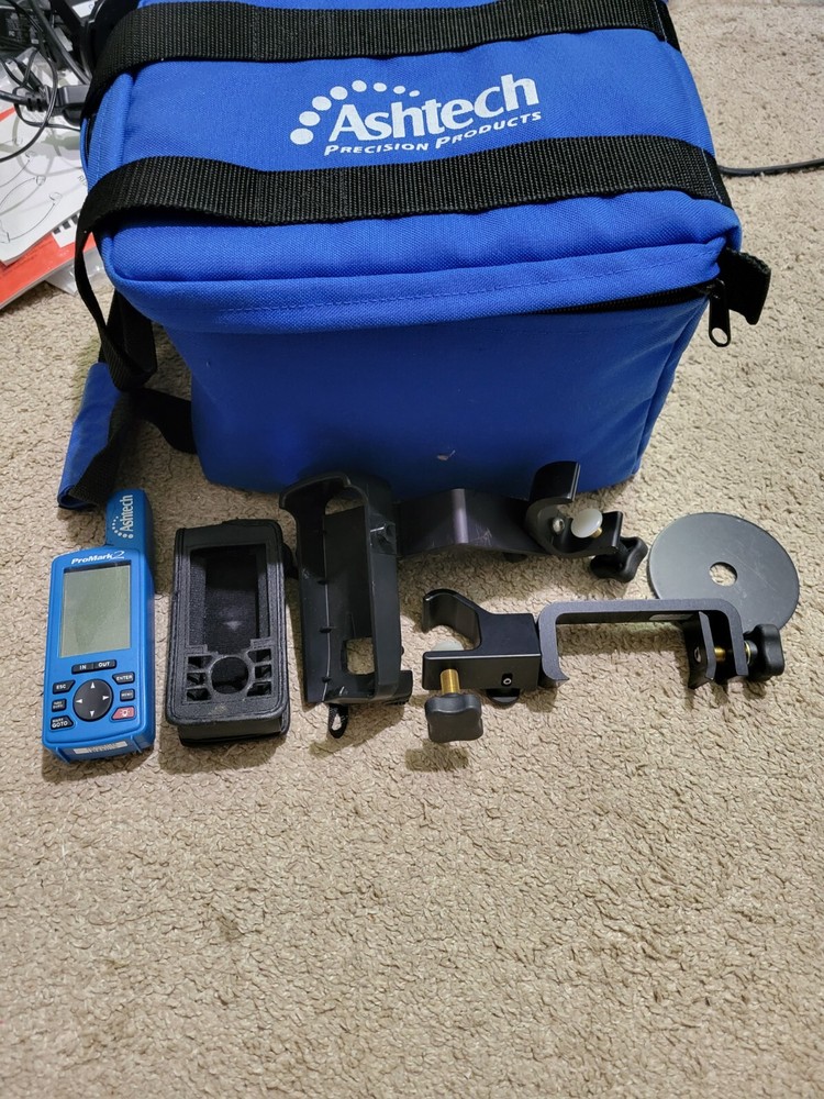 Ashtech ProMark-2 GPS System with Accessories - Untested