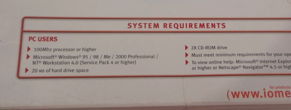 PC BACKUP SOFTWARE IOMEGA QUIK SYNC VERSION 3 AUTOMATIC SCHEDULING RECOVERY NOS