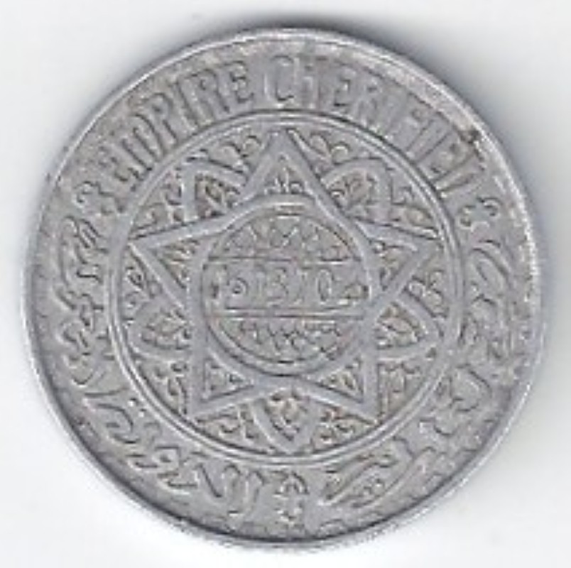 Morocco 5 Francs