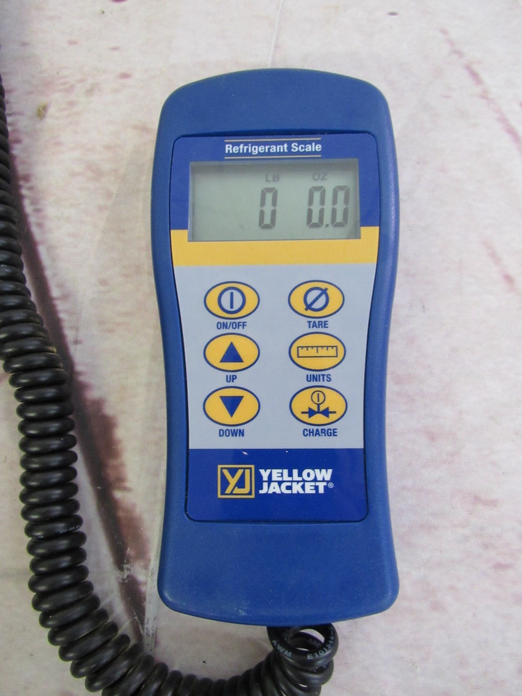 Yellow jacket electronic charging scale #68802