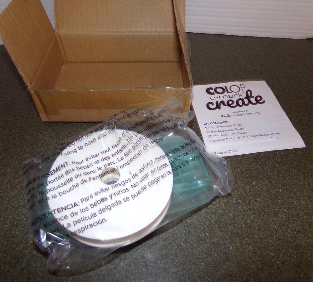 COLOP E-mark Create Handheld Printer Ribbon Alignment Kit We R Memory Keepers