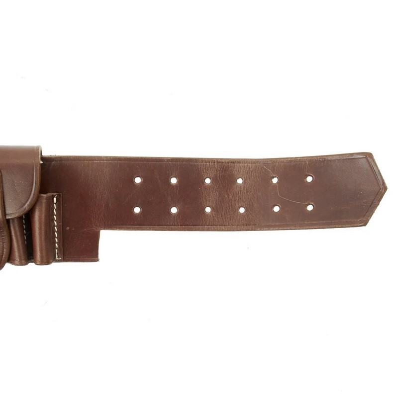 British Martini-Henry P-1882 Brown Leather Ammunition Bandolier 50Round Capacity