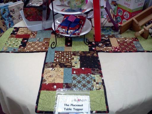 PLACEMAT TABLE TOPPER PATTERN The messy table solution! Reversible too