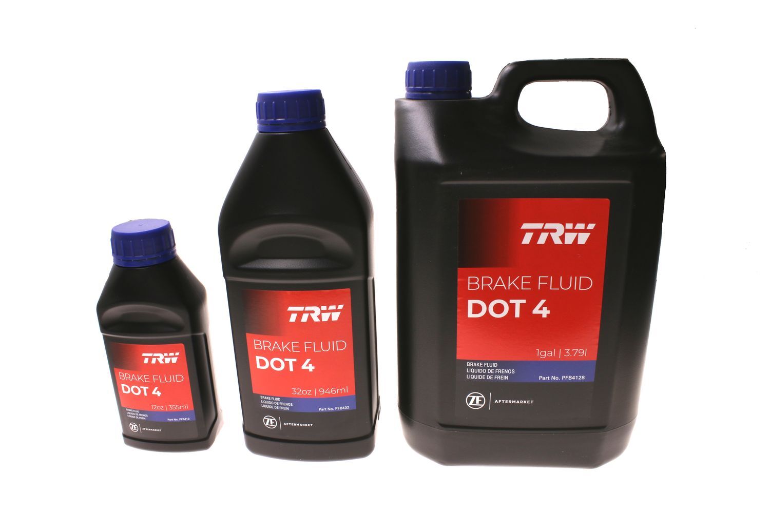 TRW PFB412 12 oz Brake Fluid DOT 4