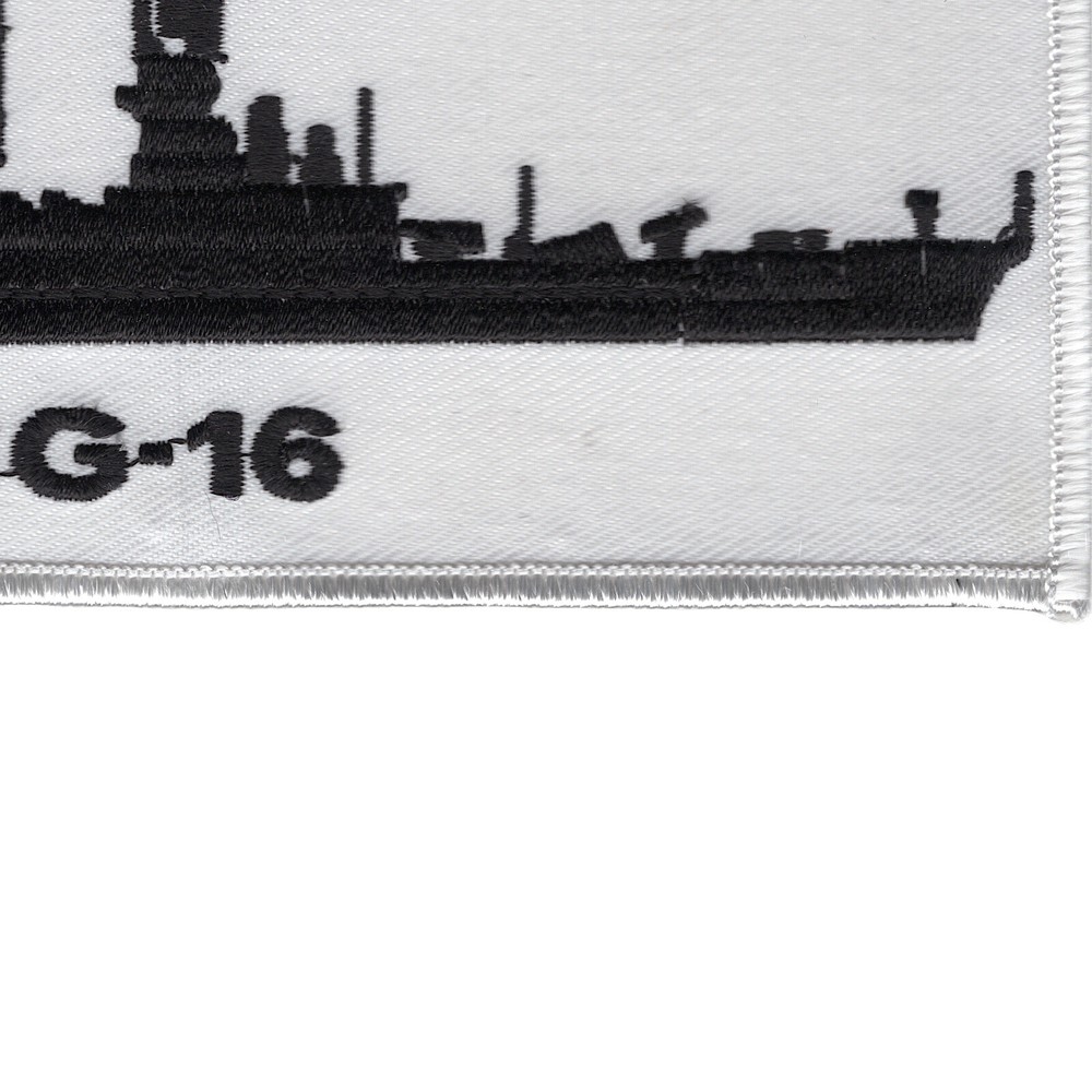 USS Leahy CG-16 Silhouette Patch