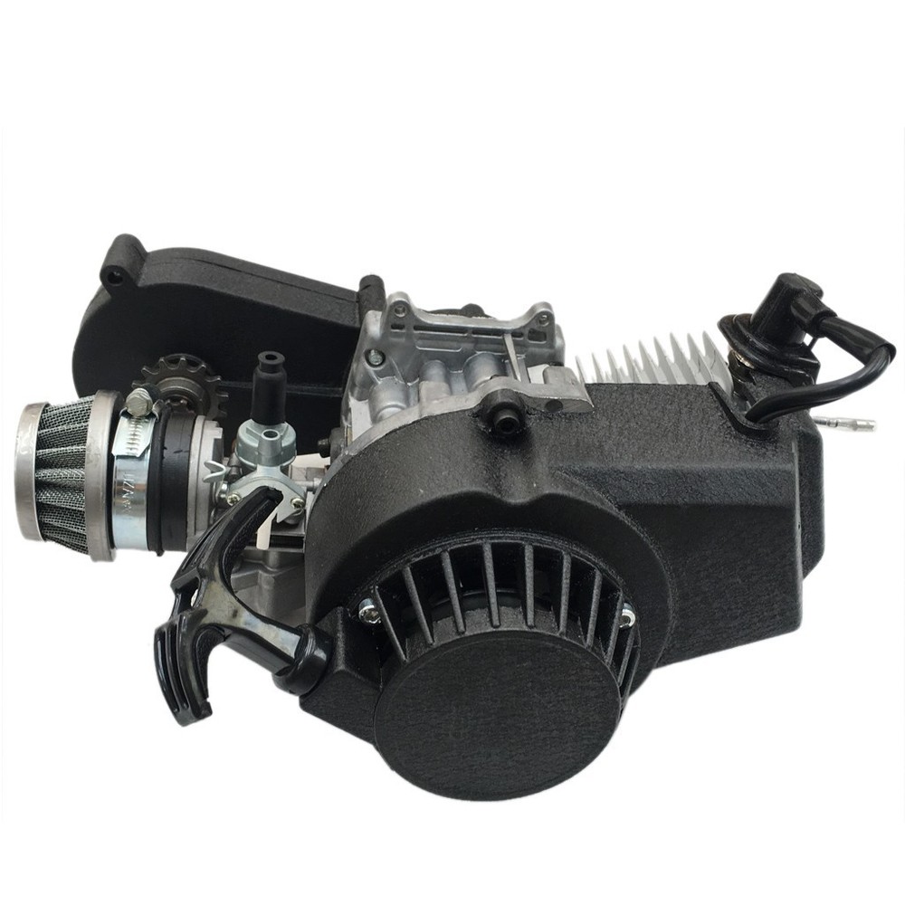 47cc 49cc 2-Stroke Pull Start Engine Motor for Mini ATV Quads Buggy Push Scooter