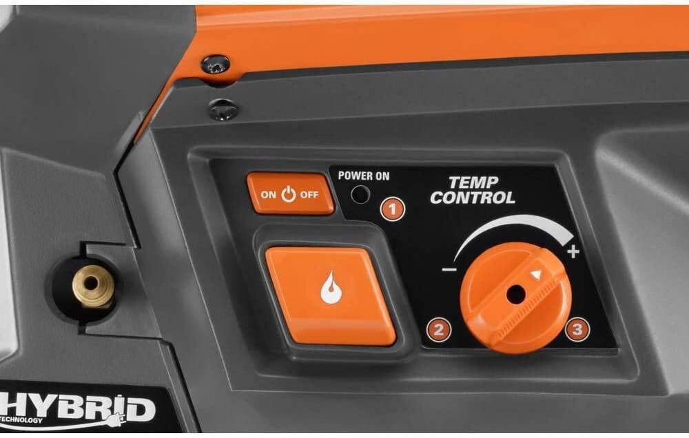 RIDGID Brushless 18V Hybrid Forced Air Propane Portable Heater R860424B