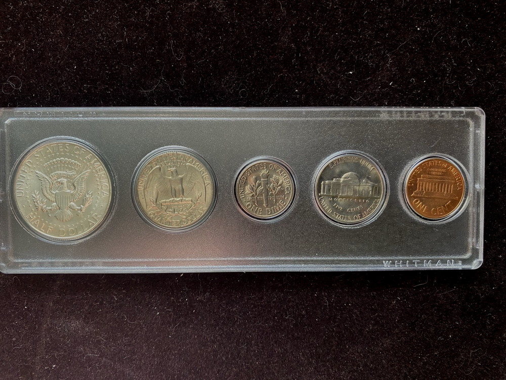 1968D SET, 40% SILVER ON HALF DOLLAR PLEASE READ DESCRIPTION