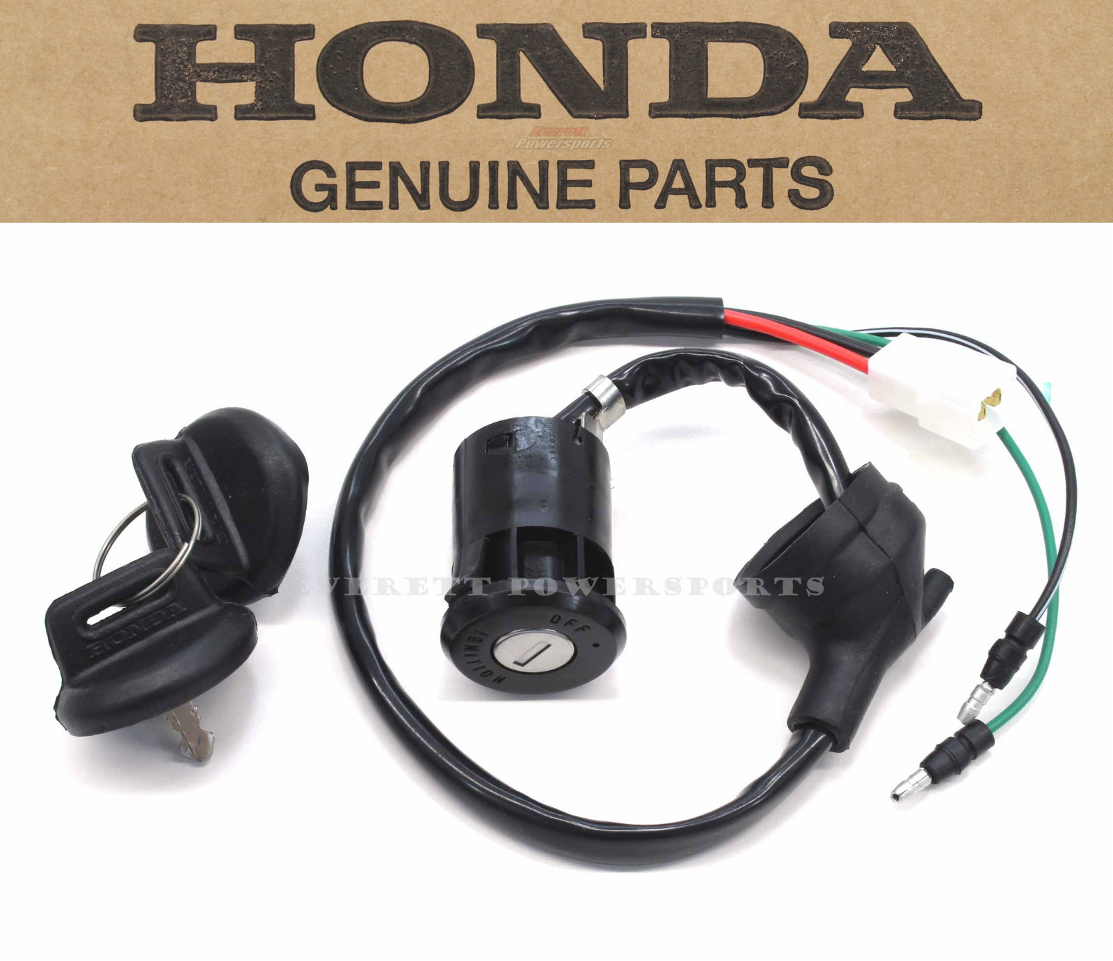 Ignition Key Switch ATC250 ES Big Red 85 86 87 OEM Honda (In Stock)  #F56