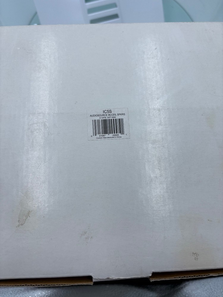 AudioSource IC Five/S Ceiling Speakers - New in Box