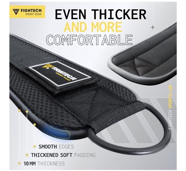 Ankle Straps Cable Machine Attachment for Gym - Cable Kickback Ankle Straps