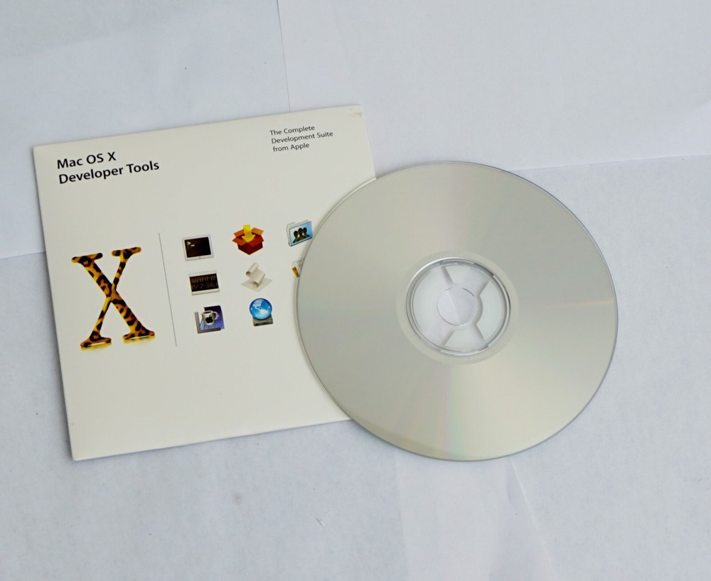 Mac OS X Developer Tools, The Complete Development Suite. V 10.2 Or Later, 2002