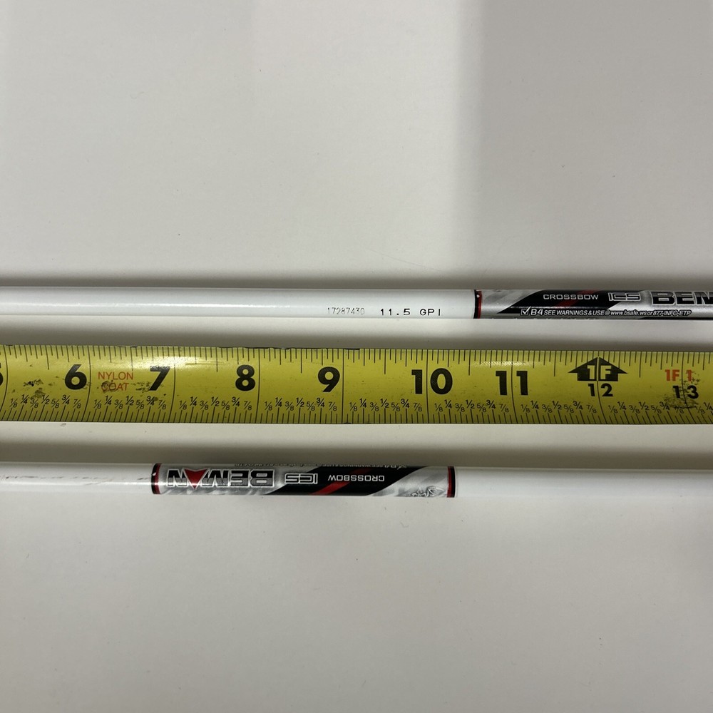 2 Arrows - Beman Carbon - White Out - Item 473