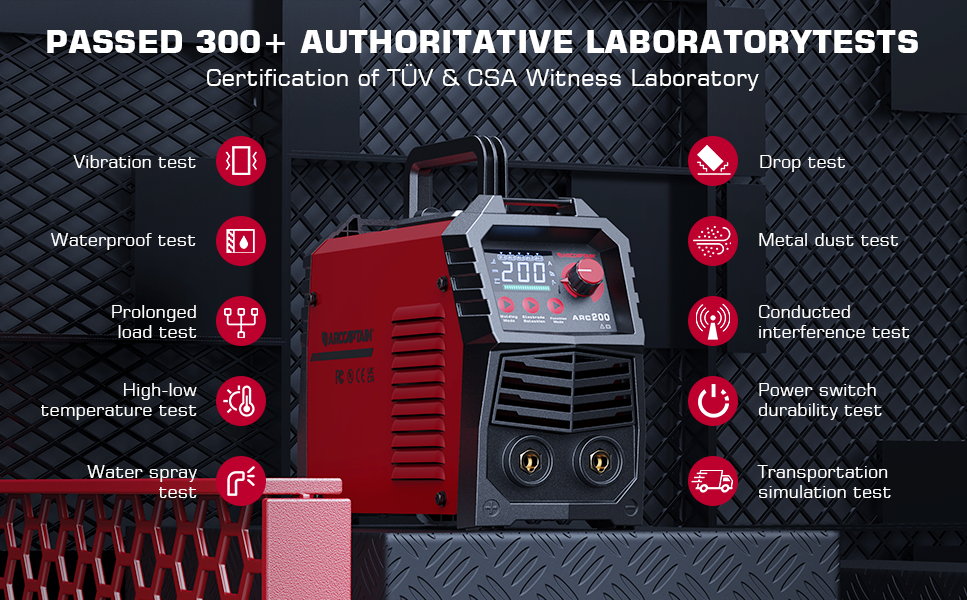 ARCCAPTAIN Digital Welding Machine 110V/220V