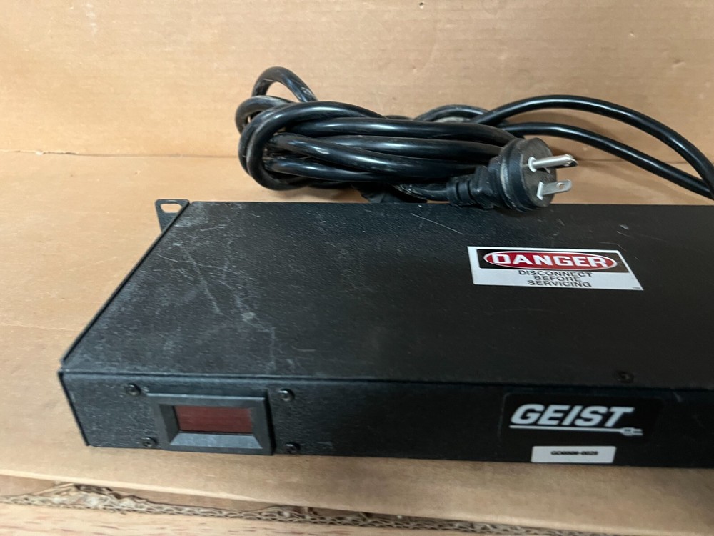 Geist Model ABCN102-102R20 Input A/B Power Switch 125 Vac