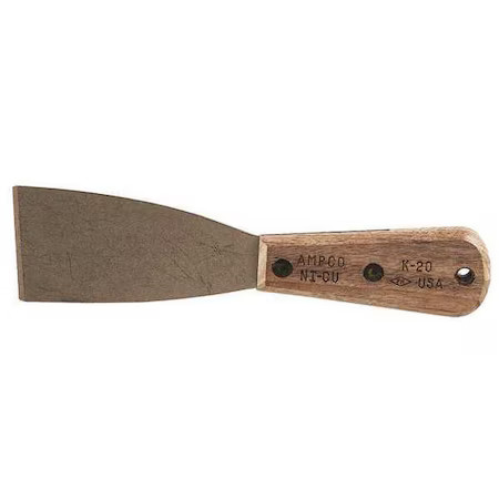 Ampco Safety Tools K-21 Scraper, Stiff, 1-1/4", Nickel Copper