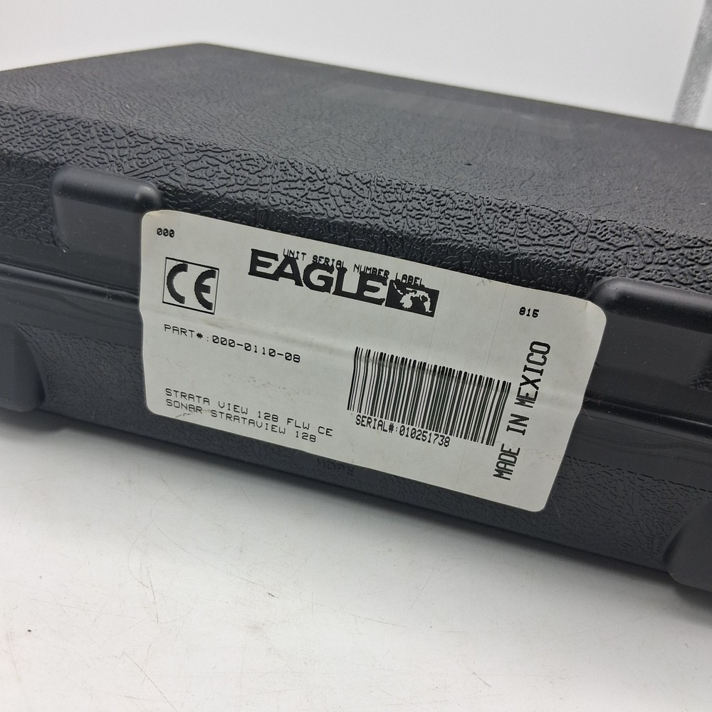Eagle Strata View 128 Portable Fish Finder, Box, Instructions *UNTESTED READ*
