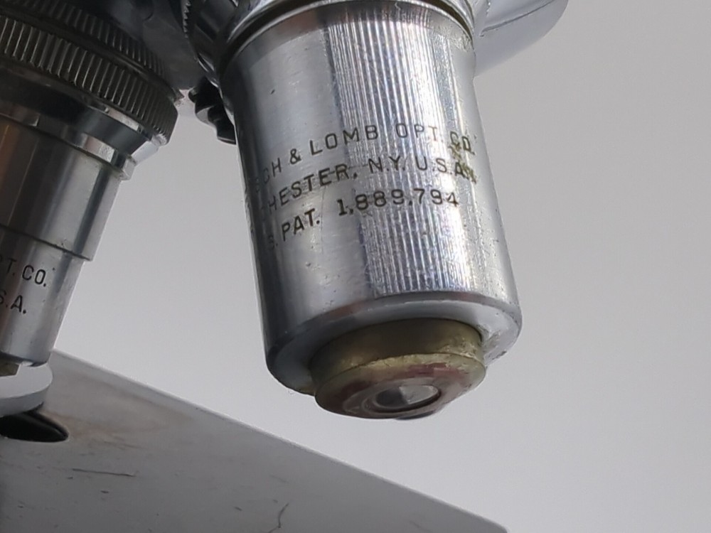 Vintage Bausch & Lomb Mono Microscope