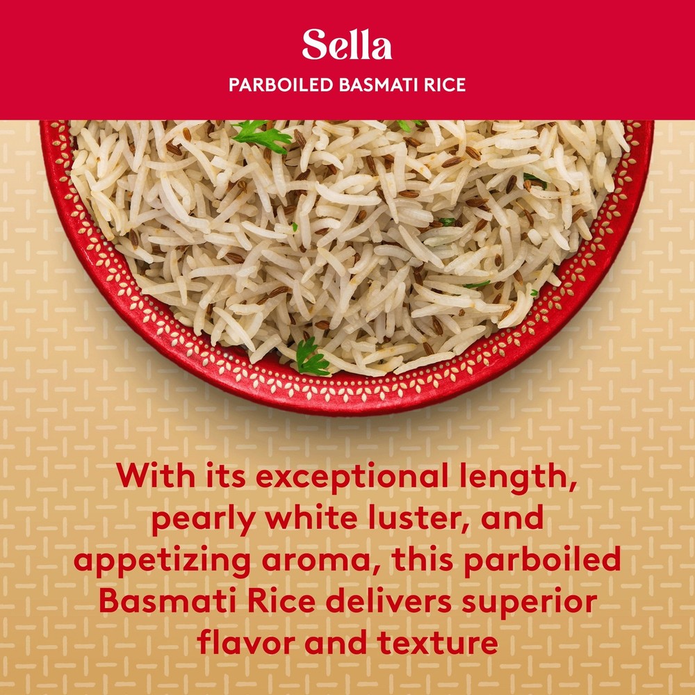 Sella Basmati Rice, 10lbs