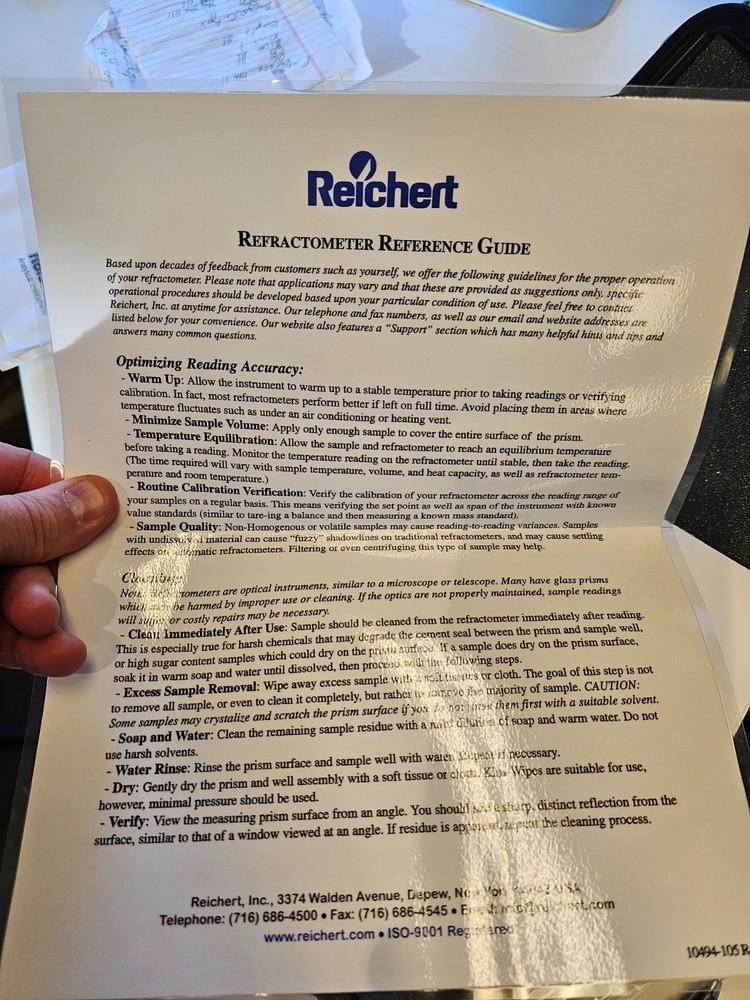 Reichert AR200 Refractometer