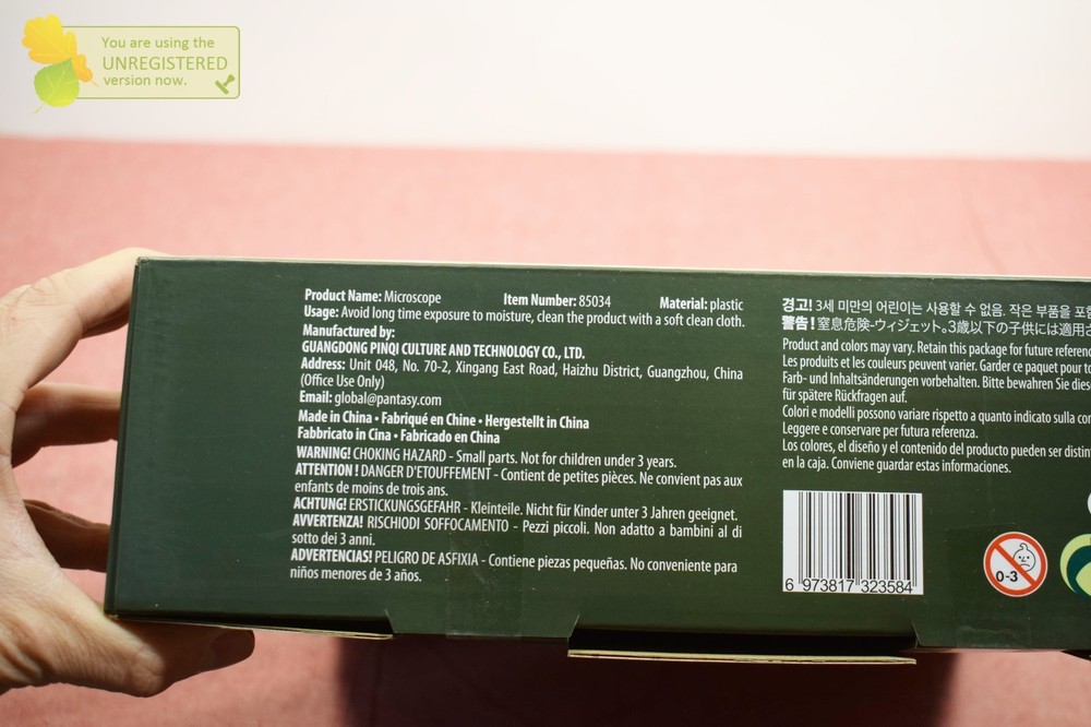 Pantasy Microscope Buildable Brick Block Set 85034