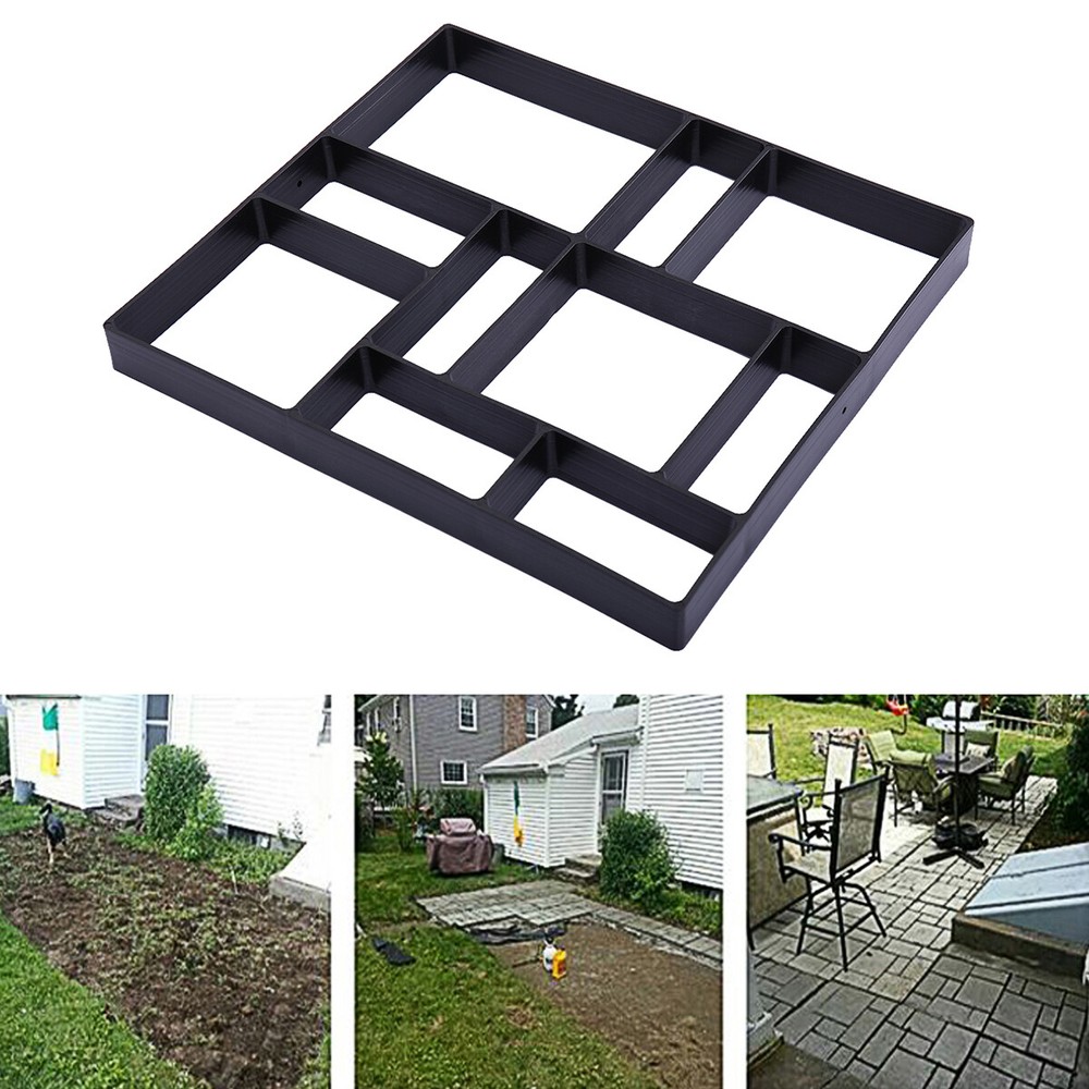 DIY Path Mate Driveway Pavement Mold Path Mould Maker Concrete Stepping Stone