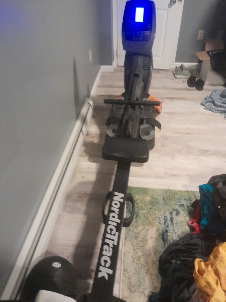 Nordic track rowing machine used