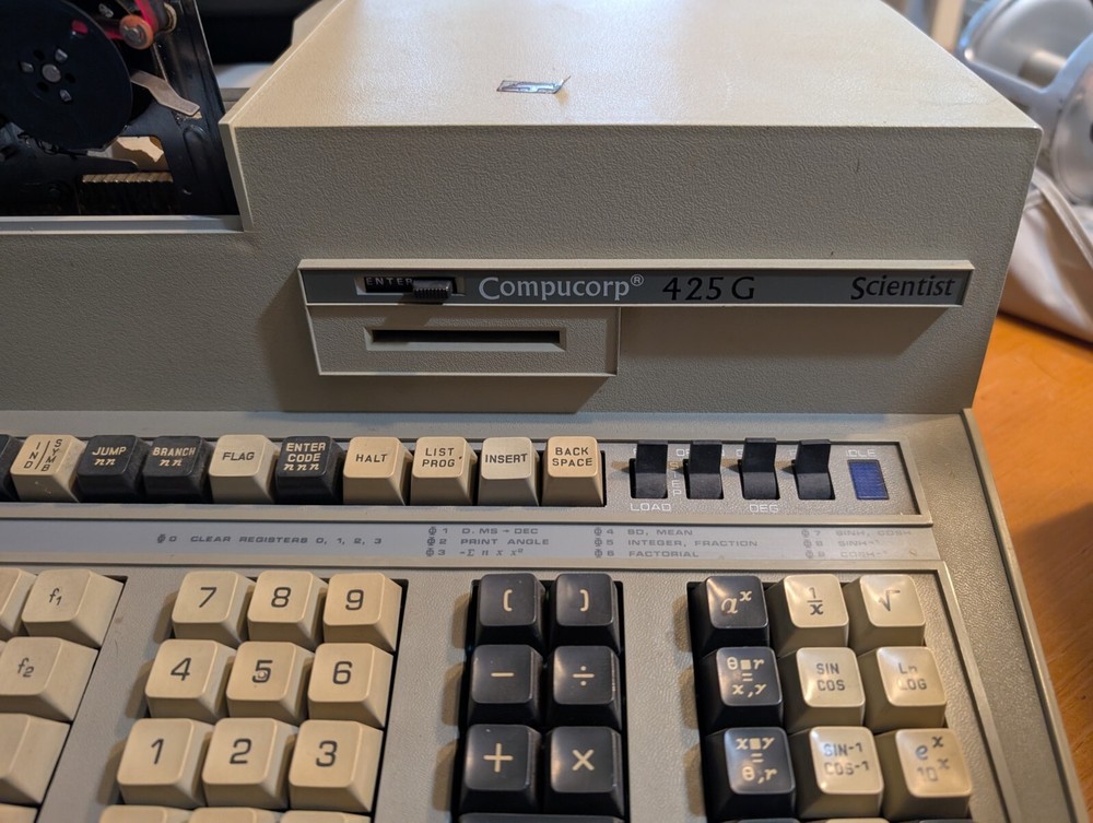 Compucorp 425G Scientist Programmable Printing Calculator Very Rare Computer