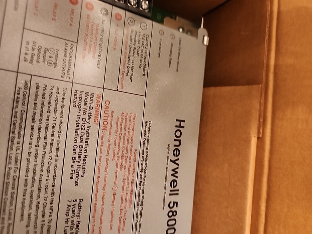 HONEYWELL 5800 C DIGITAL ALARM COMMUNICATOR