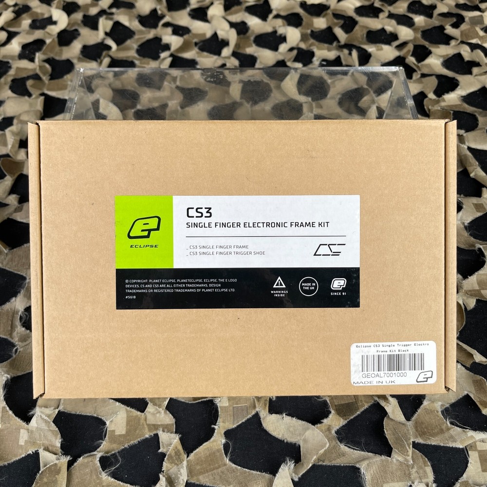 NEW Planet Eclipse CS3 Single Finger Electro Frame Kit - Black